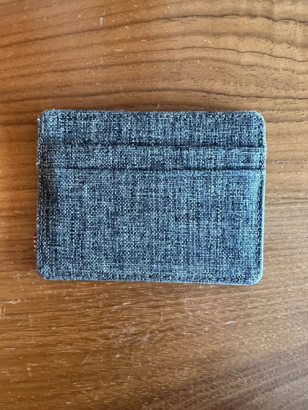 Herschel Supply Co. Charlie Card Holder Wallet Gray Heather